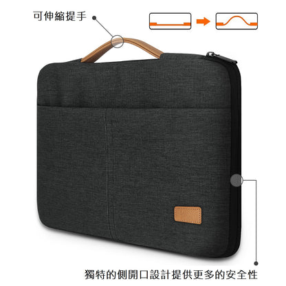 Portable laptop bag light and thin business unprinted 15.6 inch 13.3 inch inner bag multi-layer shockproof LTB-02