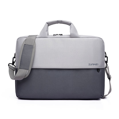 Portable Contrast Color Laptop Bag Unprinted Double Multicolor 15.6 inch LTB-01